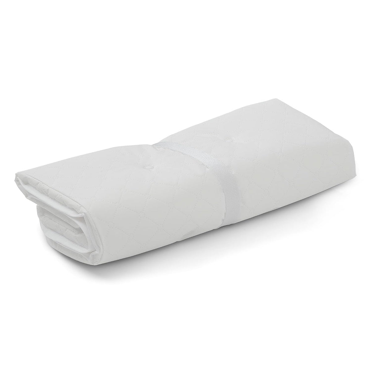 Contoured Changing Pad, Waterproof and Wipeable, Ultra-Soft Memory Foam Pillow Top Cover, Fits Most Changing Toppers, Non-Skid Bottom Secure Grip Baby Diaper Changing Pad for Dresser