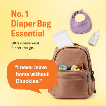Chuckles® 5-Layer Disposable Changing Pads - 17x24 [50-Pack] Baby Liners