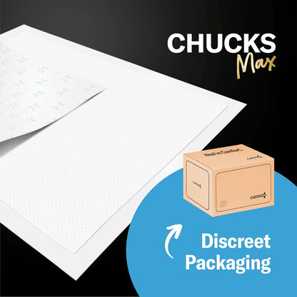 Chuckles® 5-Layer Disposable Changing Pads - 17x24 [50-Pack] Baby Liners