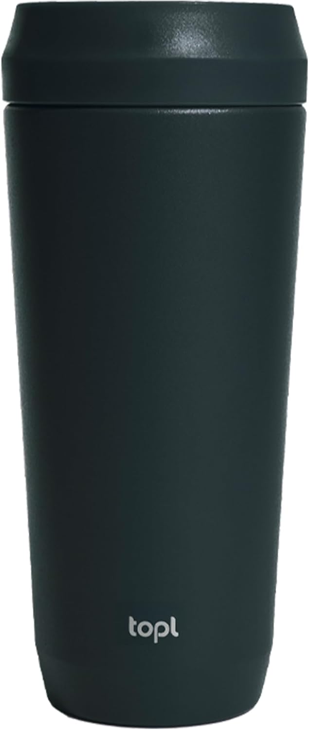 To Go Coffee Cup – Insulated Travel Coffee Mug with 360° Leak‑Safe Lid, Stainless Steel Coffee Tumbler for Hot/Cold, Spill‑Resistant, BPA‑Free - Lavender, 20 oz