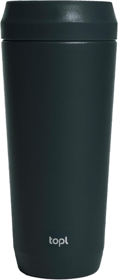 To Go Coffee Cup – Insulated Travel Coffee Mug with 360° Leak‑Safe Lid, Stainless Steel Coffee Tumbler for Hot/Cold, Spill‑Resistant, BPA‑Free - Lavender, 20 oz