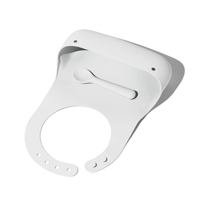 Avanchy Silicone Baby Bibs with Matching Spoon