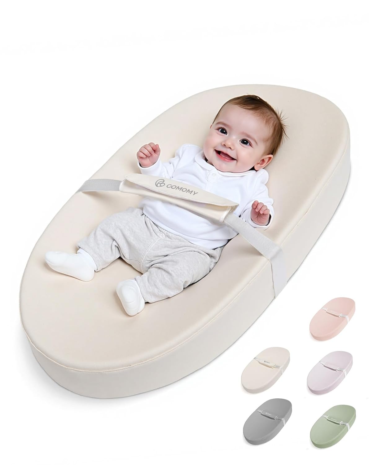 Baby Changing Pad with Wipeable & Waterproof PU Cover