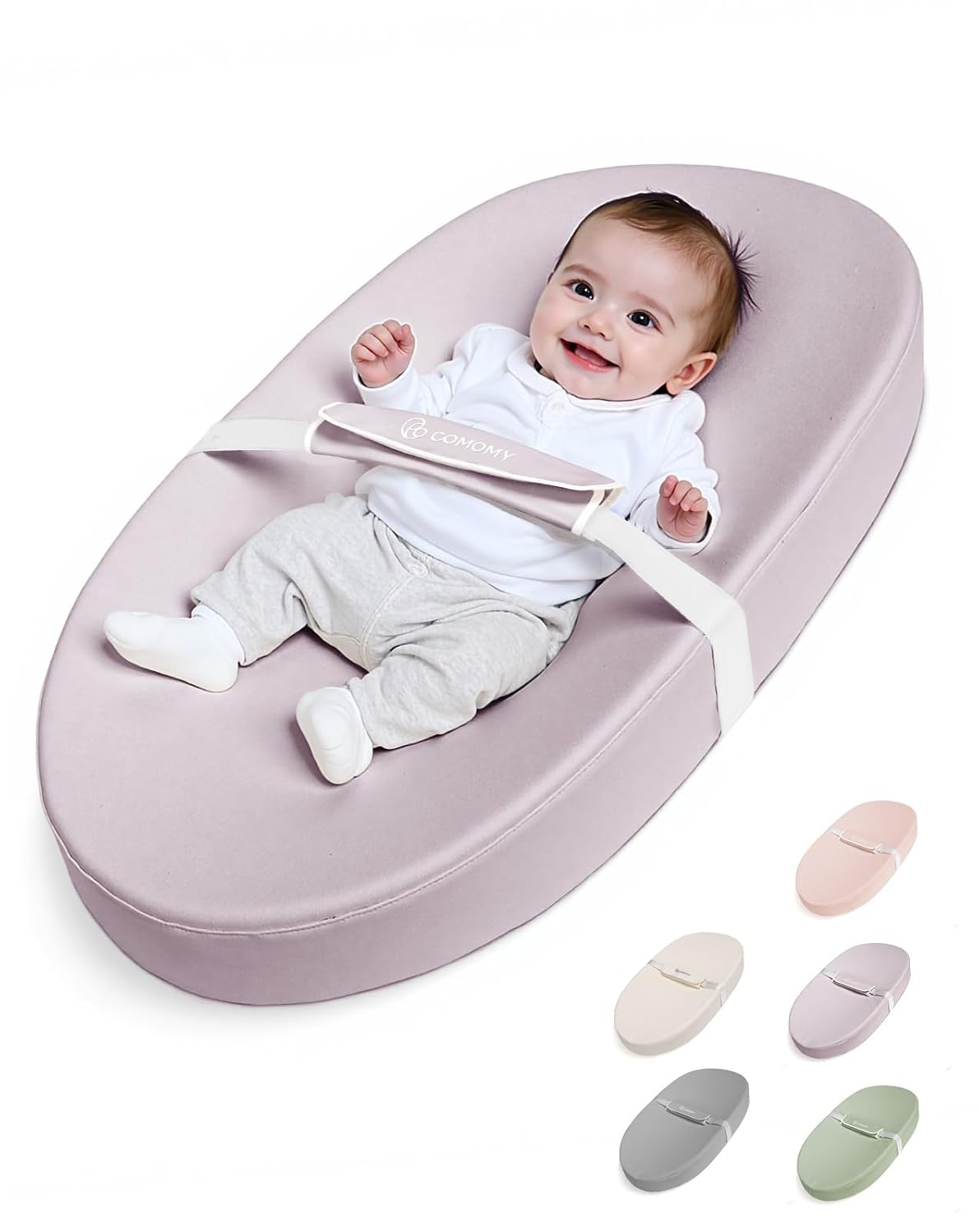 Baby Changing Pad with Wipeable & Waterproof PU Cover
