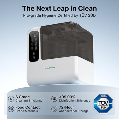 DeepClean D8 Bottle Washer, Sterilizer & Dryer - Precision Cleaning