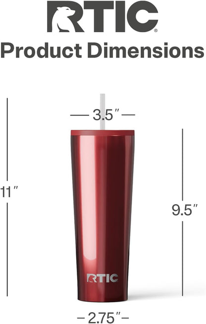 28oz Everyday Tumbler, Insulated, Ceramic Lined, Black