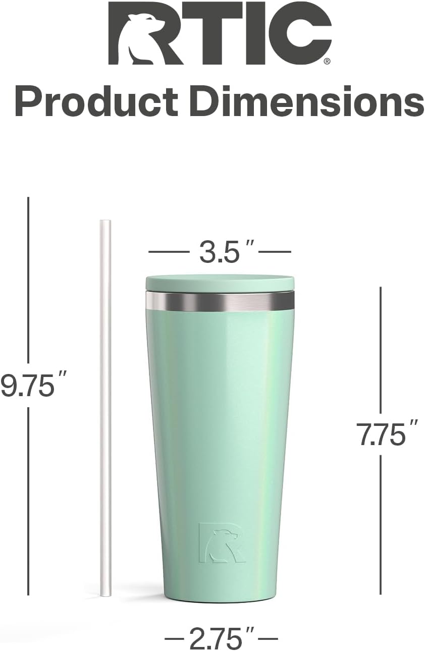 28oz Everyday Tumbler, Insulated, Ceramic Lined, Black