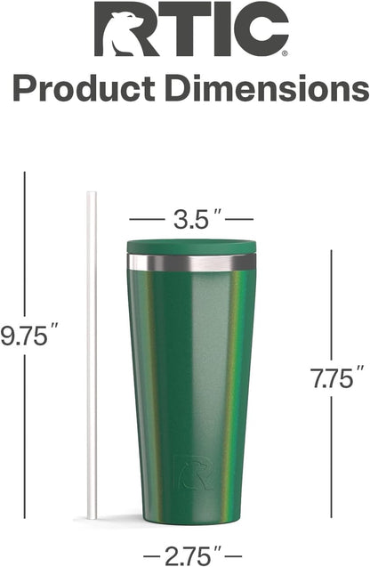 28oz Everyday Tumbler, Insulated, Ceramic Lined, Black