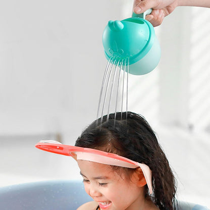 Infant Bath Rinse Cup Comfortable Seven Water Holes Gentle Rinse