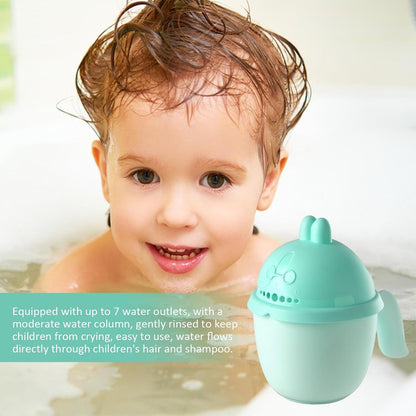 Infant Bath Rinse Cup Comfortable Seven Water Holes Gentle Rinse