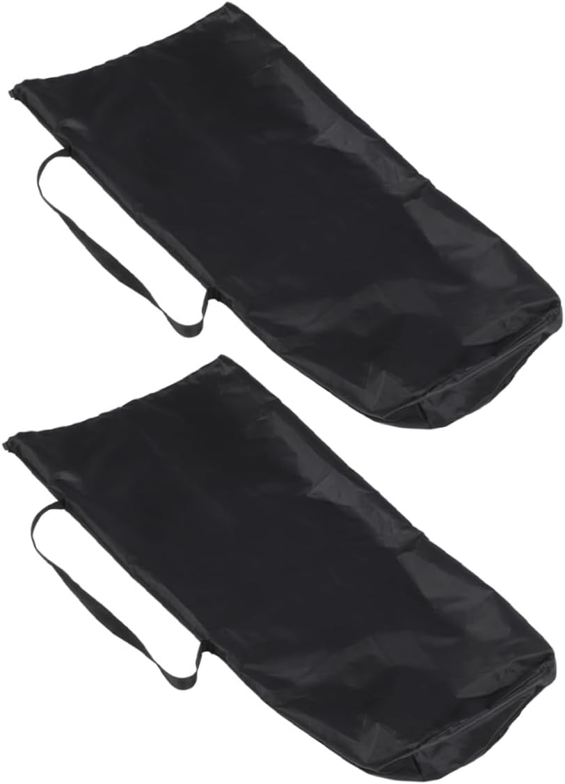 2pcs Portable Stroller Transport Bag with Shoulder Strap, Foldable Travel Storage Cover for Umbrella Stroller, Tsa Approved Gate Check Carry Bag for Airplane and Car Trips