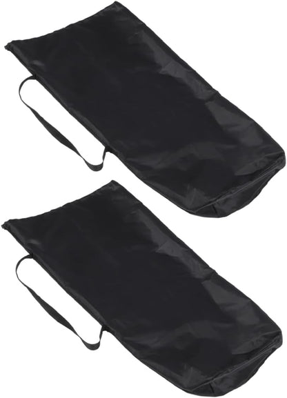 2pcs Portable Stroller Transport Bag with Shoulder Strap, Foldable Travel Storage Cover for Umbrella Stroller, Tsa Approved Gate Check Carry Bag for Airplane and Car Trips