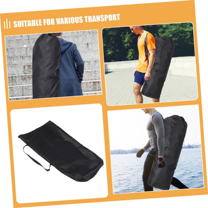 2pcs Portable Stroller Transport Bag with Shoulder Strap, Foldable Travel Storage Cover for Umbrella Stroller, Tsa Approved Gate Check Carry Bag for Airplane and Car Trips