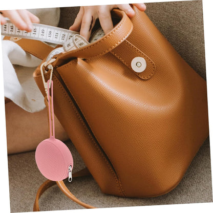 Reusable Pacifier Storage Pouch Portable Pacifier Case for Stroller Cute Design Easy Access for Teethers and Essentials Dark Honeycomb Pattern