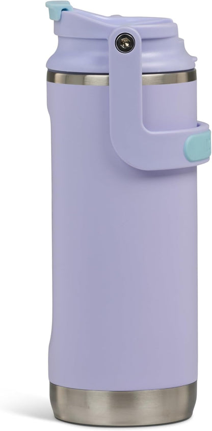20 oz FlipNSip Tumbler, Reusable Travel Mug, Stainless Steel Insulated Hydration Cup for Hot & Cold Beverages,Seafoam