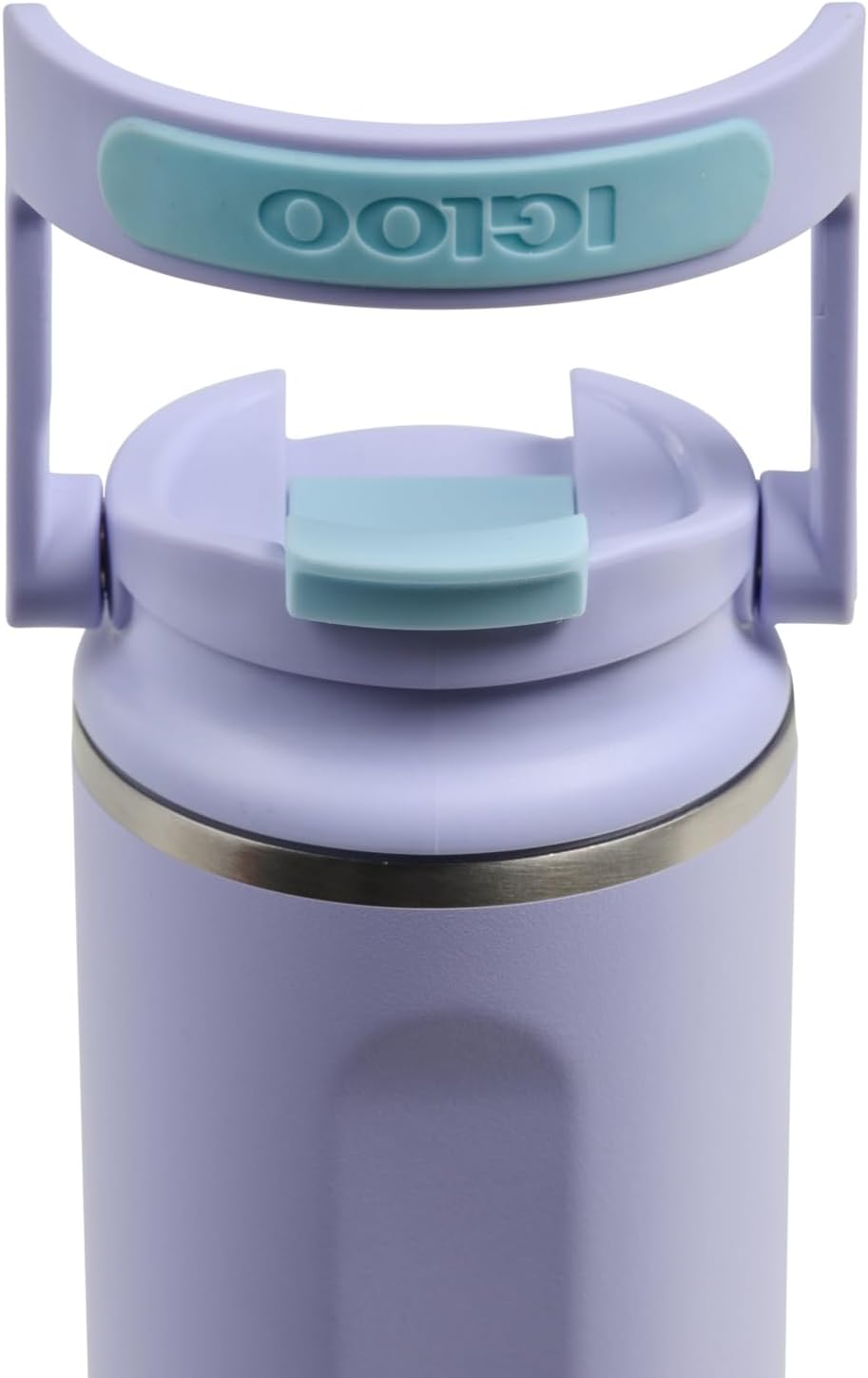 20 oz FlipNSip Tumbler, Reusable Travel Mug, Stainless Steel Insulated Hydration Cup for Hot & Cold Beverages,Seafoam