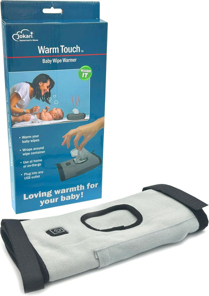 Adjustable Portable Baby Wipes Warmer Wrap. USB Rechargeable