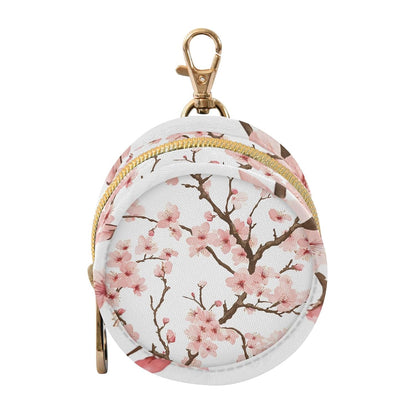 Beautiful Cherry Blossoms Baby Pacifier Holder Case, Dustproof Portable Storage Box for Diaper Bag Purse, Pacifier Storage Container for Boys & Girls