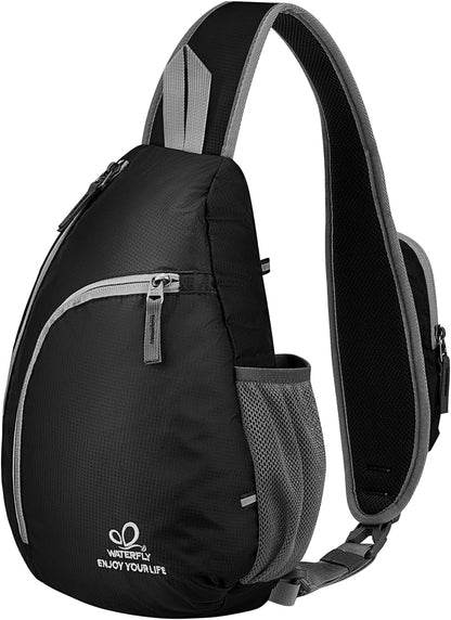Crossbody Sling Bag, Small Shoulder Chest Backpack