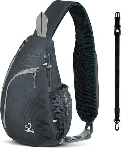 Crossbody Sling Bag, Small Shoulder Chest Backpack