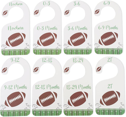 Football Nursery Closet Dividers,Football Baby Shower,Baby Closet Organizer