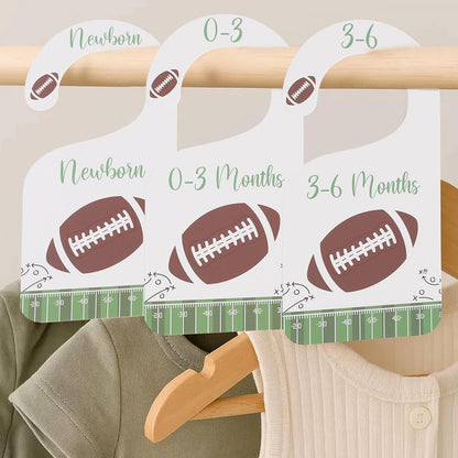 Football Nursery Closet Dividers,Football Baby Shower,Baby Closet Organizer
