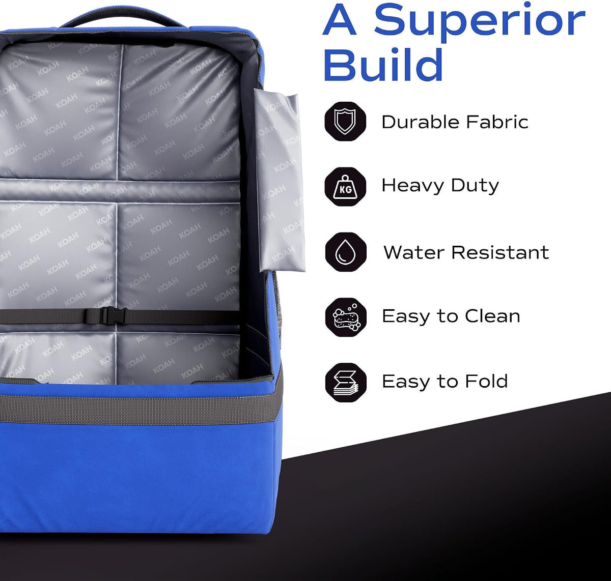 Padded Car Seat Travel Backpack