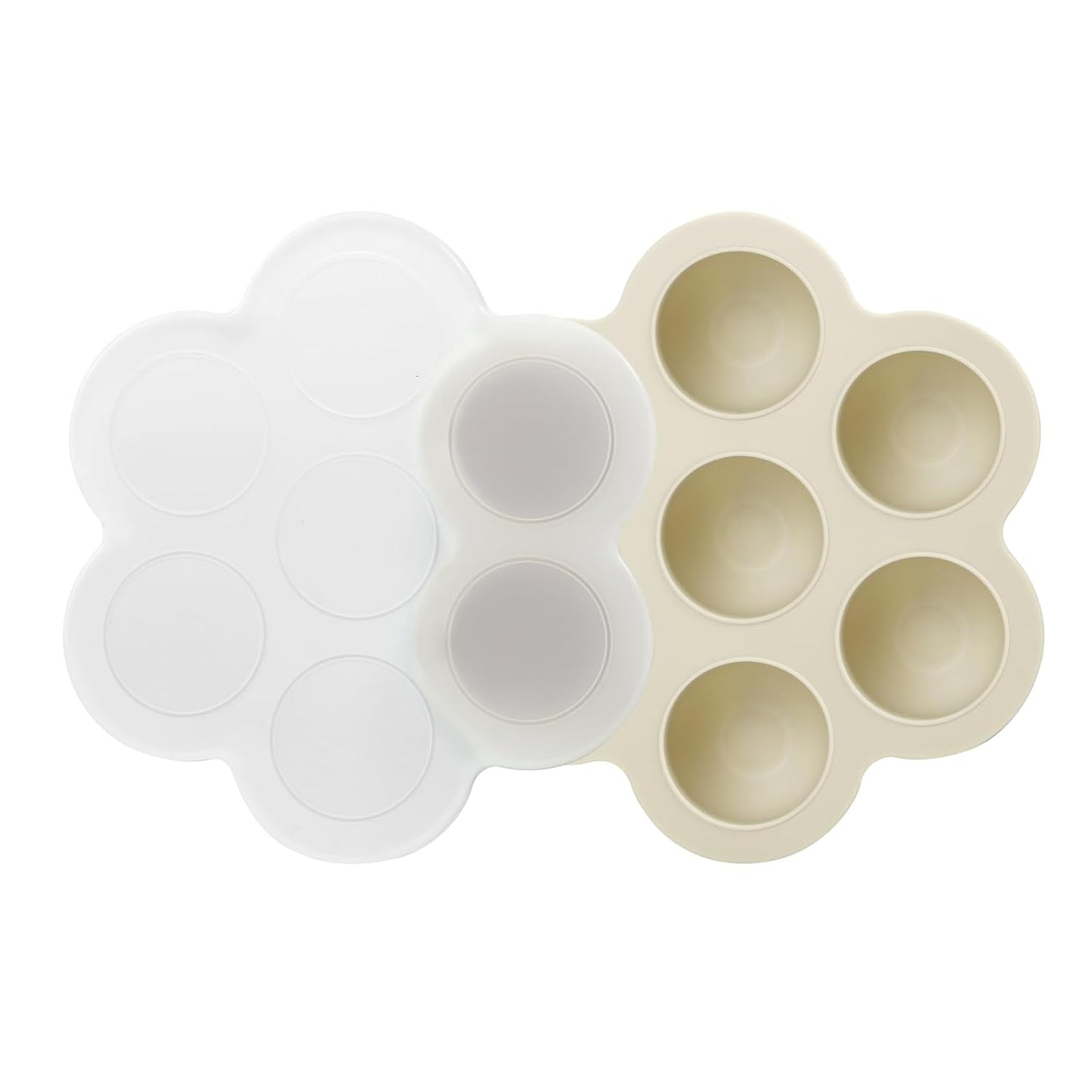 PandaEar 3 Pack Baby Food Freezer Tray with Lids, Silicone Baby Food Storage Container for Homemade Baby Food, Purees, Breastmilk (Blue/Green/Carnation)