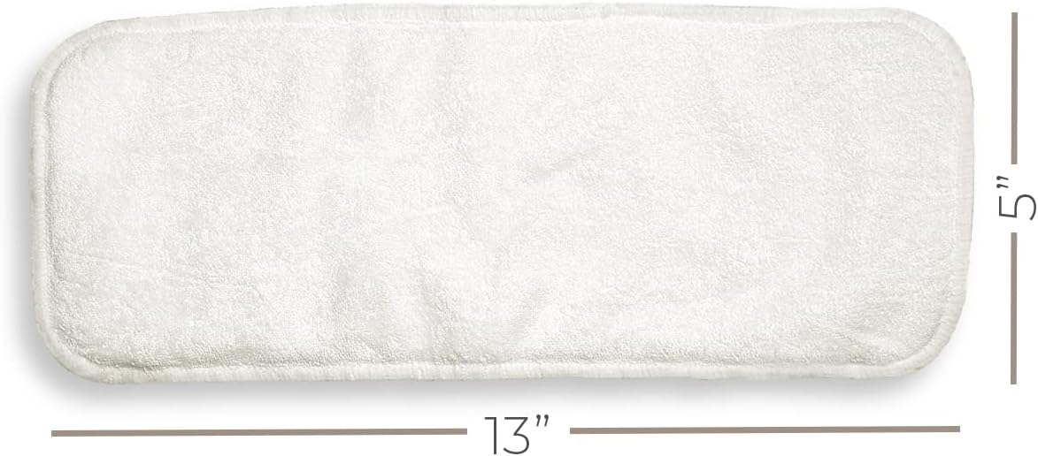 Diaper Liners for Cloth Diapers, 100 Disposable Sheets Per Roll, Made of Soft Material, by Nora's Nursery