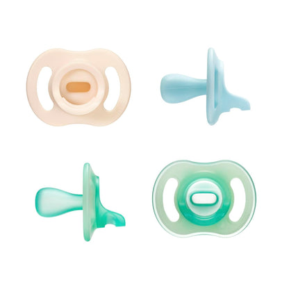 Tommee Tippee NightGlow Pod with 0-6 Month Ultra-Light NightGlow Pacifier, Charge Glow in the Dark Pacifiers in 2 Minutes, Portable UVC Paci Sterilizer, Adjustable Strap, AA Battery or USB Powered