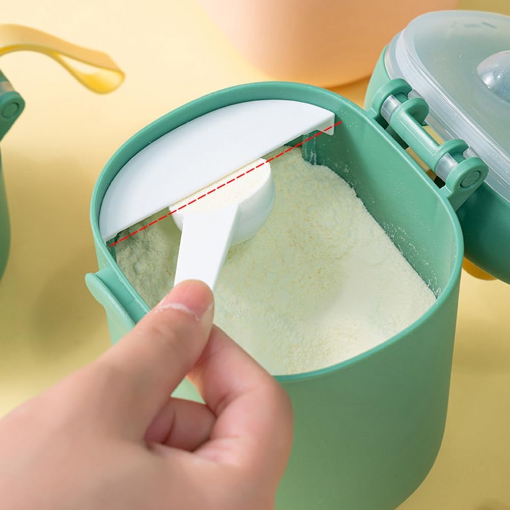 Toddmomy Milk Powder Box Milk Powder Container Holder Dispenser Holder Travel Food Container Dispenser Food