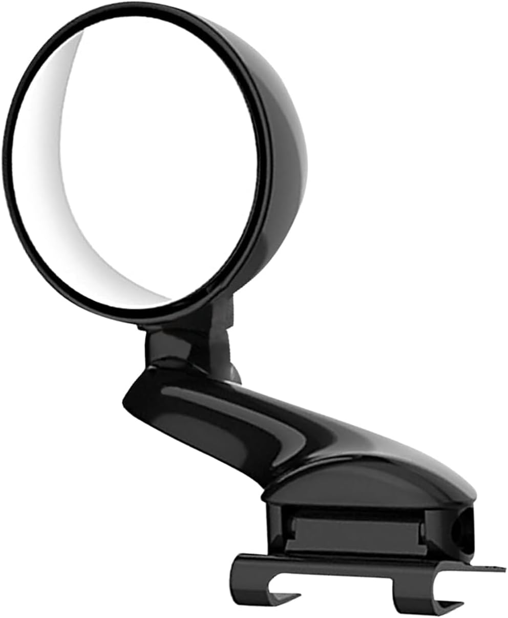 Blind Spot Mirror Adjustable 360 Degree Car Side Mirror, HD Glass Rear View Exterior Accessories Frame Thickness Less than 5MM for Car SUV (long-armed Right)