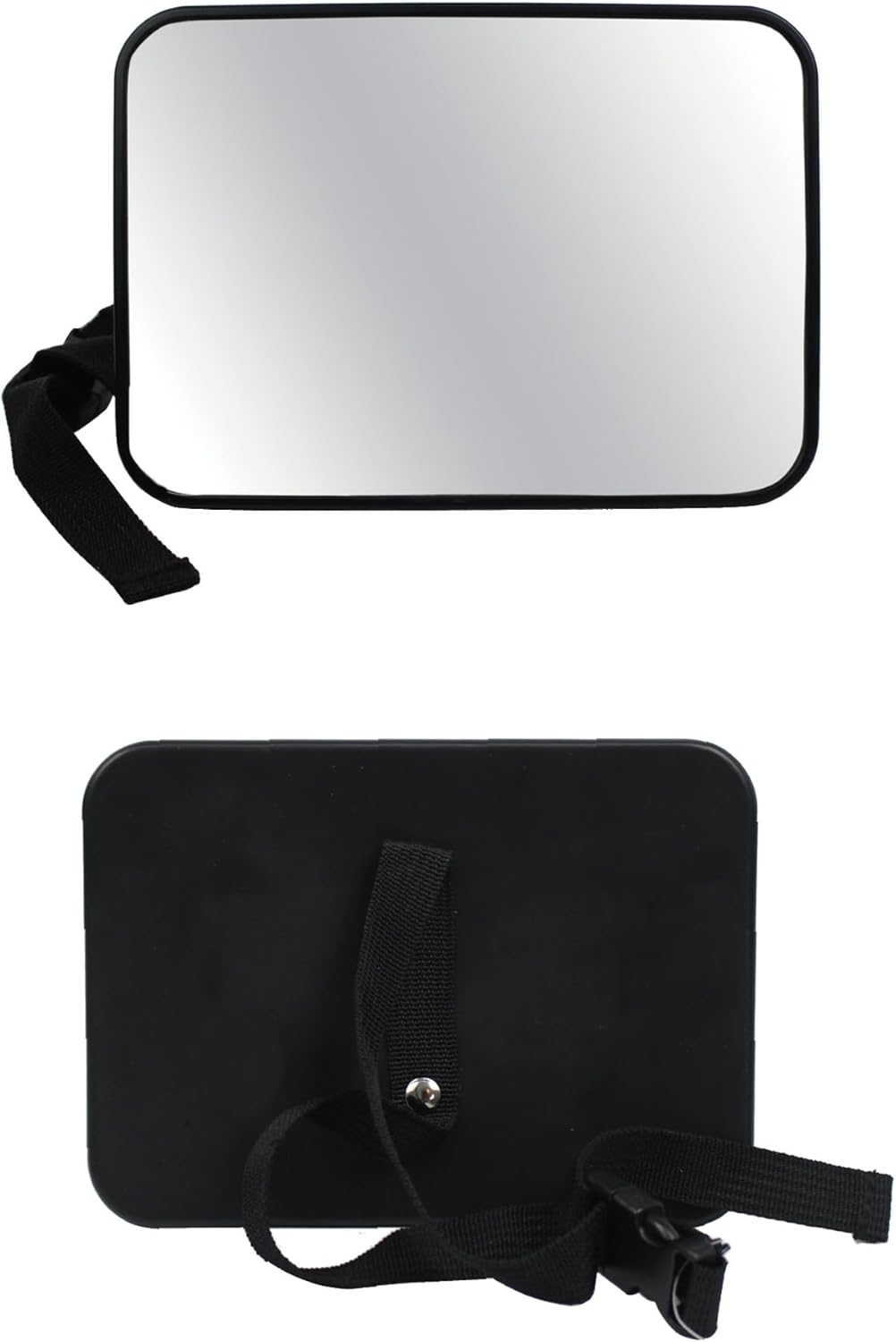 Universal Baby Car Mirror for Rear Facing Seats,Shatterproof Shockproof Acrylic, Crystal Clear Reflection, Fits All Cars SUVs Trucks Vans, Easy Tool-Free Setup