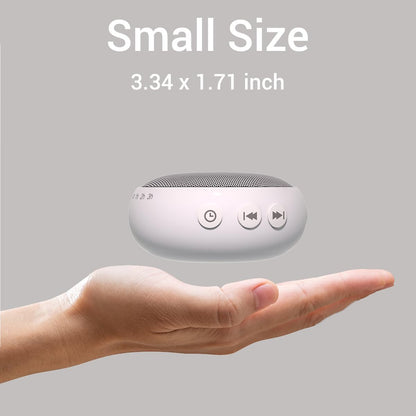 Continuous Sound Machine Battery Small White Noise Machine for Baby Kids Adult with 32 Soothing Sounds 32 Volume Levels Sleep Brown Noise Machine for Travel Office Privacy with 4 Timer & Memory