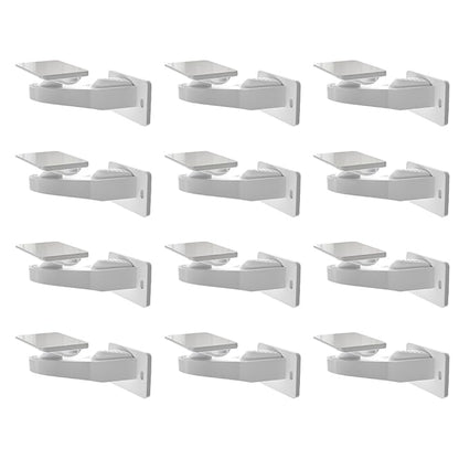 SAFELON 12 Pcs Baby Safety Cabinet Locks Childproof Drawer Locks with Screws, Kids Latch for Drawers and Cabinets, Works with Most Cabinets and Drawers.
