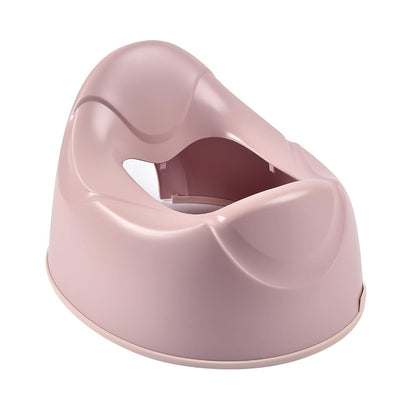 BEABA Ergonomic Training Potty, Provides Comfort and Support, Lightweight & Portable, Compact Toddler Potty (Rain)