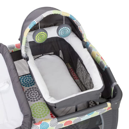 baby Trend Lil' Snooze™ Deluxe II Nursery Center® Playard, Funfetti