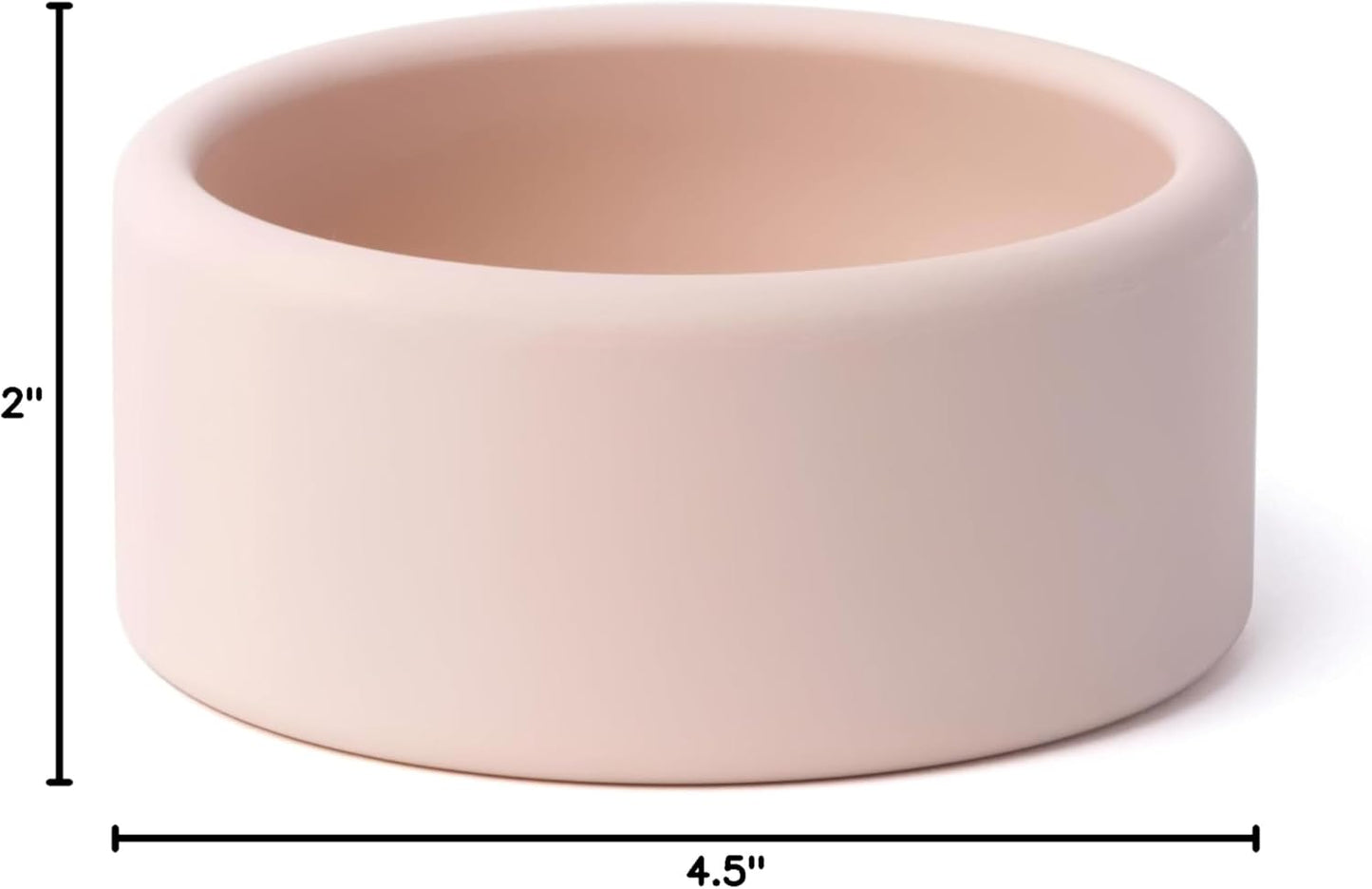 APLAINR Solid Bowl, Silicone Bowl for Baby, Toddler & Kids, 9 fl oz, Non Slip, Heavy Base, Deep, Microwave & Dishwasher Safe, No BPA, Cereal, Soup, Snack Dishes & Dinnerware, Blue Hour