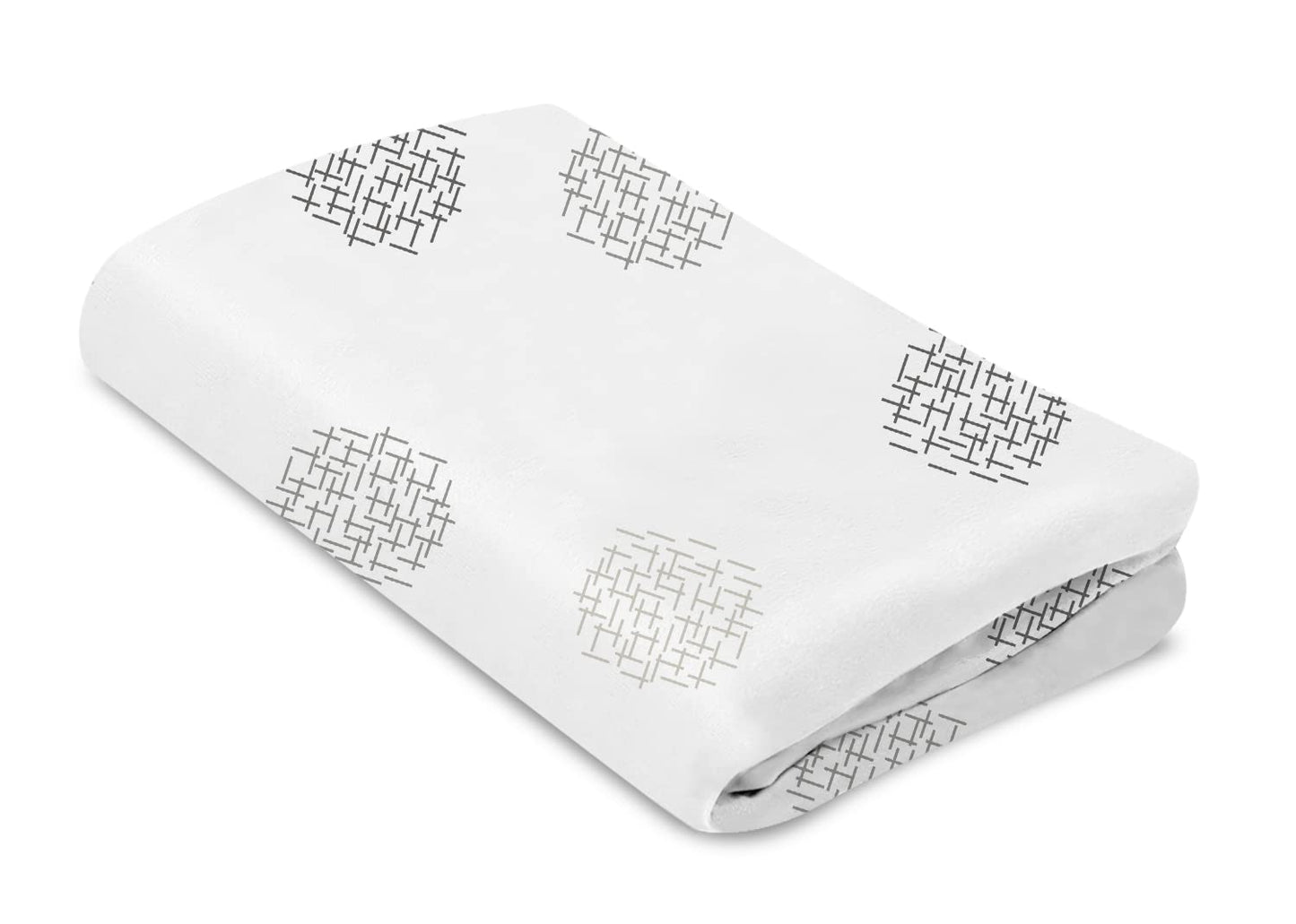 4moms Breeze Playard Sheets, Machine Washable, Soft, Plush, Waterproof Fabric, Grey Beads