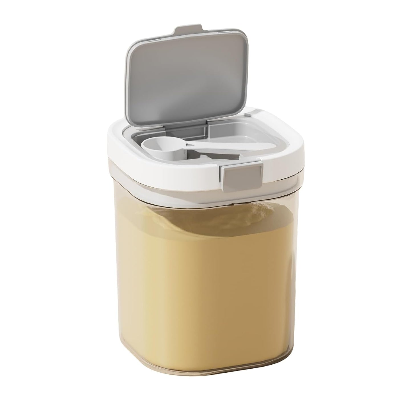 Formula Container to go-800ml Travel Dispenser BPA Free Airtight Container with Spoon and Layered Storage
