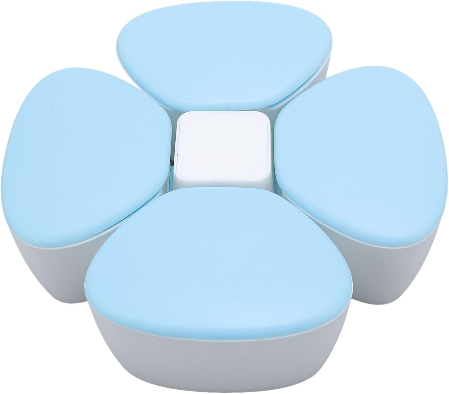 Baby Formula Dispenser Portable 4 180ml Compartments Milk Powder Dispenser Container Non Spill Strong Seal Milk Powder Snack Container (Colorful)