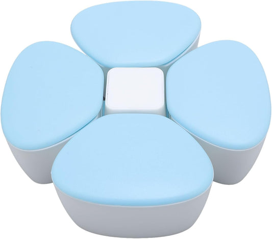 Baby Formula Dispenser Portable 4 180ml Compartments Milk Powder Dispenser Container Non Spill Strong Seal Milk Powder Snack Container (Colorful)