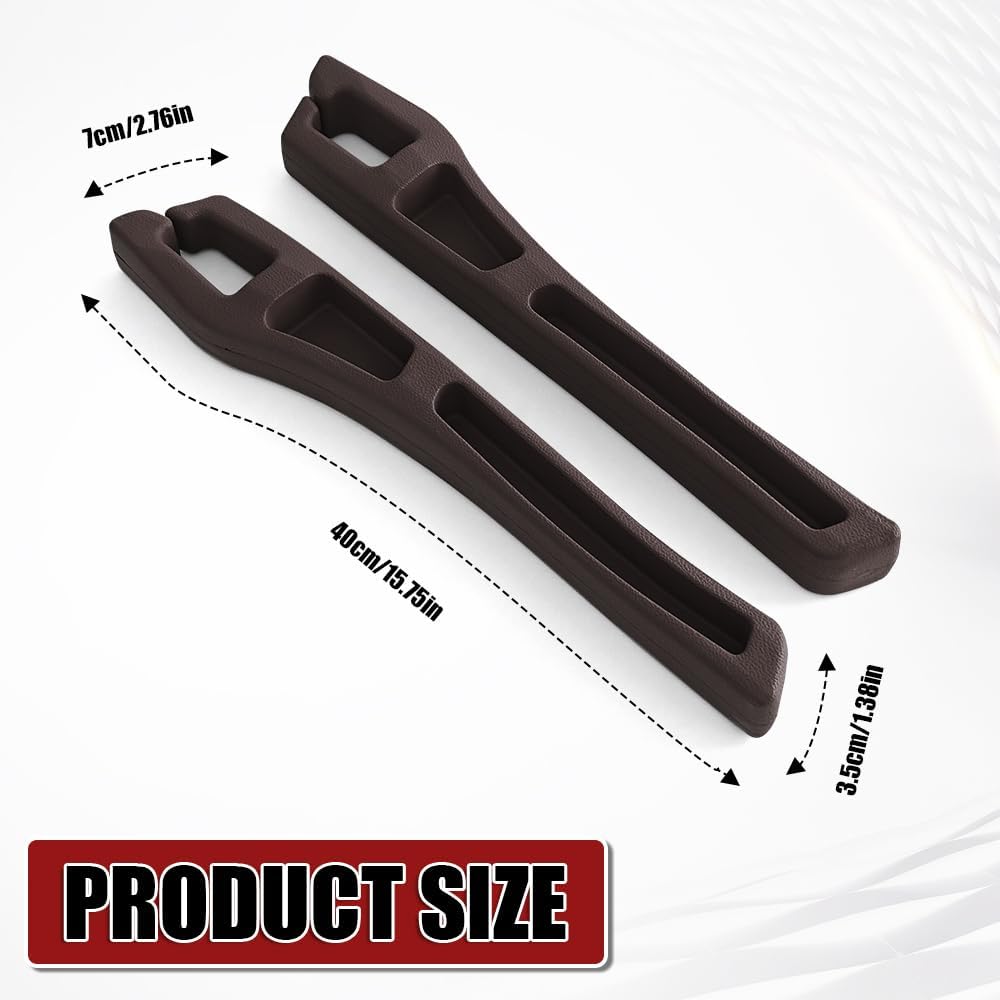 2PCS No Drop Seat Guard, Car Seat Gap Filler, Multi-Function Car Side Gap Filler for Prevent Items Falling, Universal Auto Blocker Between Seats Auto Organizer Accessories for Most Cars