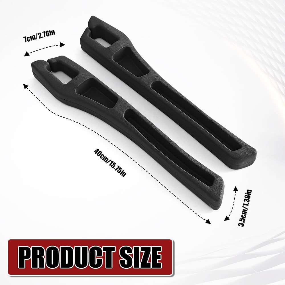 2PCS No Drop Seat Guard, Car Seat Gap Filler, Multi-Function Car Side Gap Filler for Prevent Items Falling, Universal Auto Blocker Between Seats Auto Organizer Accessories for Most Cars