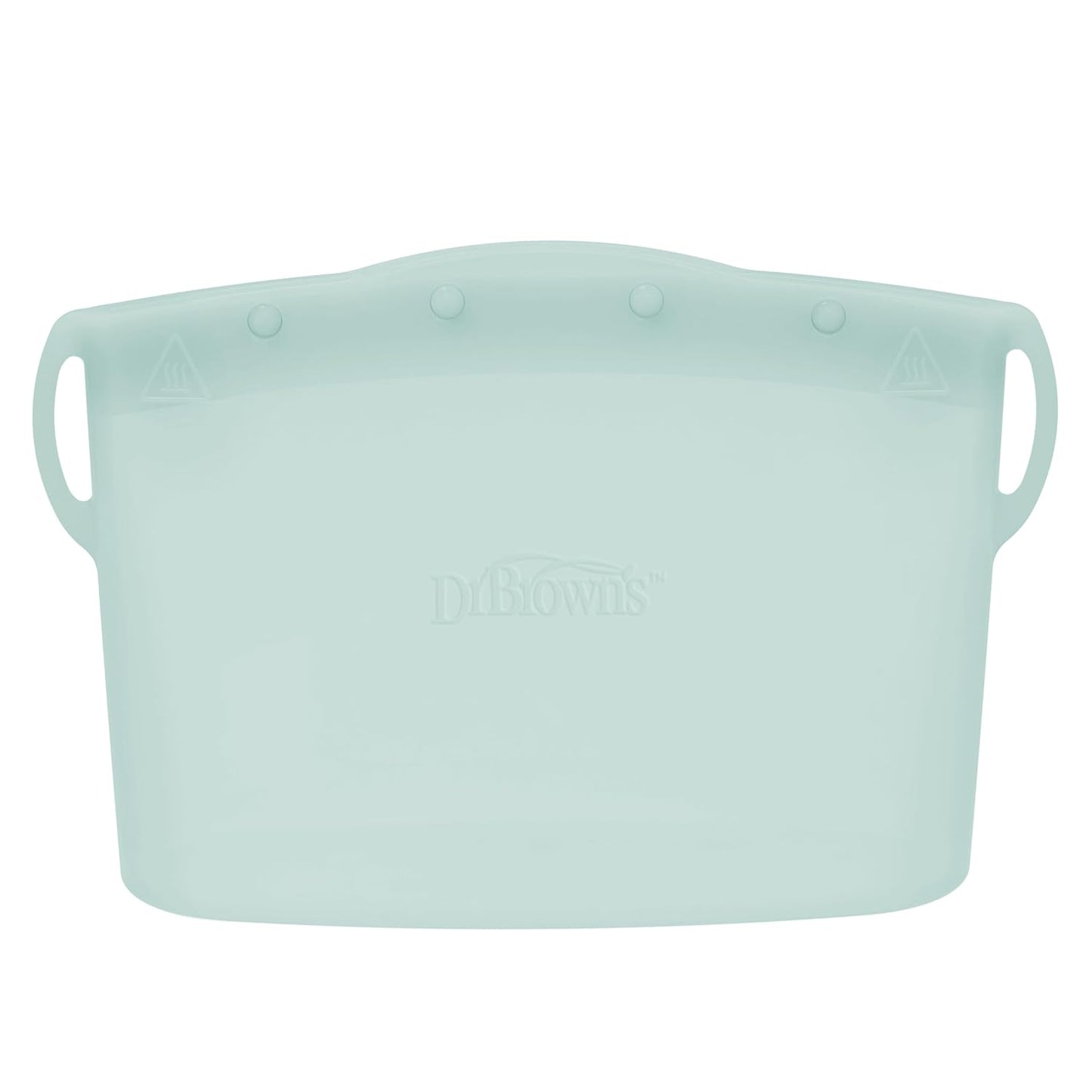 Dr. Brown's Microwave Steam Sterilizer Bag for Baby Bottles, Breast Pump Parts & Other Toddler Accessories, 100% Silicone, Reusable Sterilizing Bag