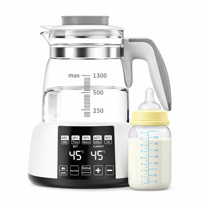 Baby Bottle Warmer,Electric Kettle Water Warmer,Temperature Control Kettle,Formula Water Warmer Temperature Control, Multi-Temperature Control for Formula, Breastmilk, Tea, Coffee, Sterilizer