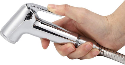 Handheld Bidet Sprayer for Toilet, High Pressure Sprayer Kit, 3Pcs/Set Electroplating Bidet Sprayer Spray Bracket Hose for Feminine Wash Baby Diaper Cloth Washer Cleaner Pet
