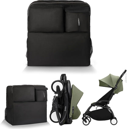 Baby Stroller Storage Backpack, Compatible with YOYO Strollers, Fits Strollers Sized 18.50x17.72x10.63 Inches, Great for Daily Outings and Air Travel