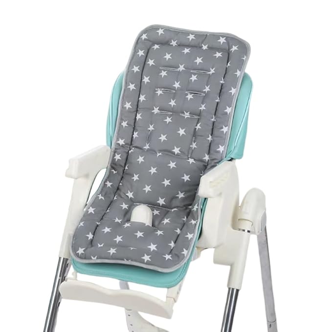 Universal Kids Stroller Seat Liner Cotton Kids Pushchair Cushion Seats Mat Breathable Stroller Liner Insert Mattress Soft Pushchair Seat Pad Pram Cushion Seats Pad Head Neck Body Support for 1-3 Years