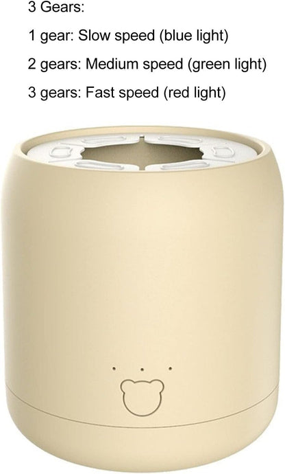 Baby Formula Mixer, 3 Gears Electric Automatic Baby Milk Bottle Shaker, Shake Milk Evenly and Less Bubbles, 1200mAh Battery, Prevent Bloating Infant Bottle Mixer